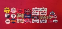 CHAPITA PLASTICA IDENTIFICATORIA PERSONALIZADAS
