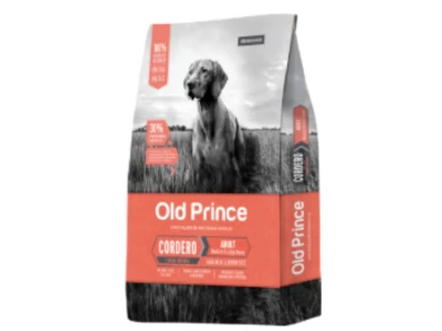 Alimento para perros adultos Old Prince Novel Med.Gde Cordero y arroz 15Kg